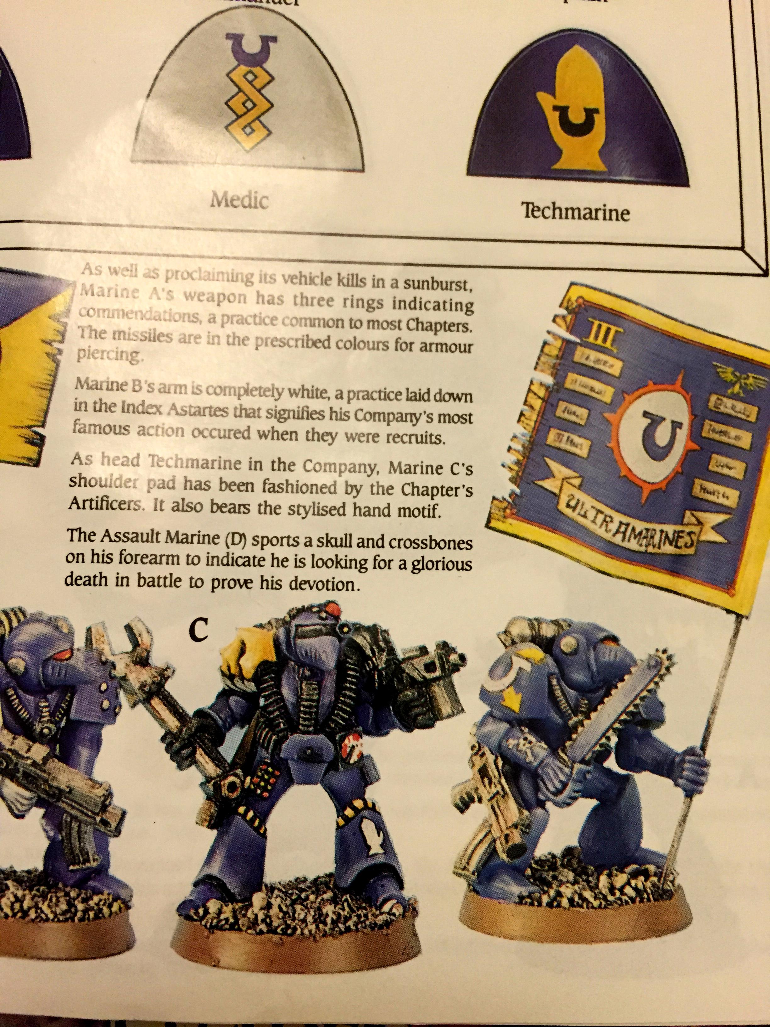 Oldhammer Painting Guide Rogue Trader Space Marines Techmarine